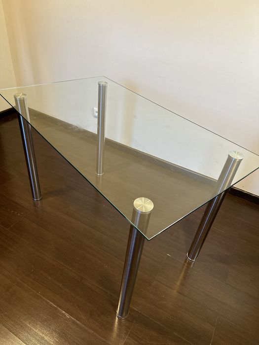 Mesa de Cozinha em Vidro