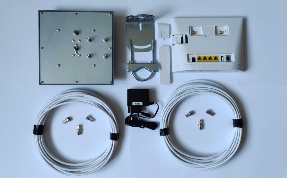 3G 4G LTE інтернет комплект wi-fi Huawei B315 бв антена MIMO кабель ад