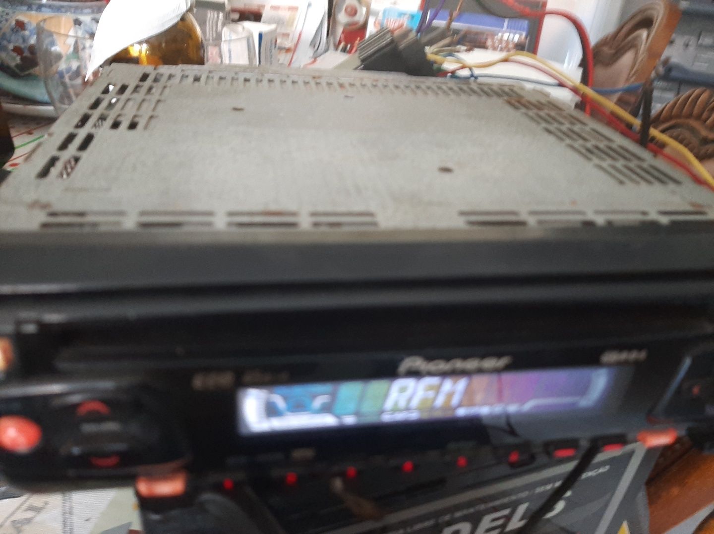 Auto radio digital  com leitor de cd impecavel