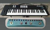 Alesis V49 MKll / M-VAVE TANK-G