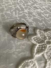 Warmet  Agat Kłodzko Srebrny pierścionek z agatem