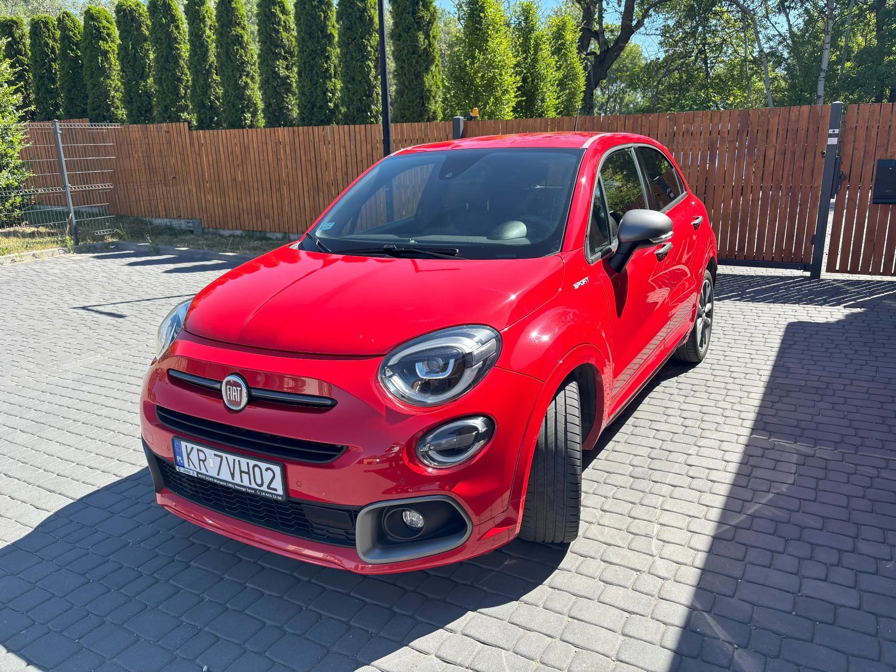 Fiat 500X Wersja Sport z dodatkowym wyposażeniem, pierwsza rejestracja 2021!