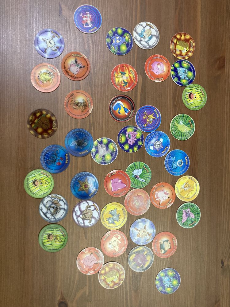 POKEMON Tazos, Berlindes, Topps, Staks