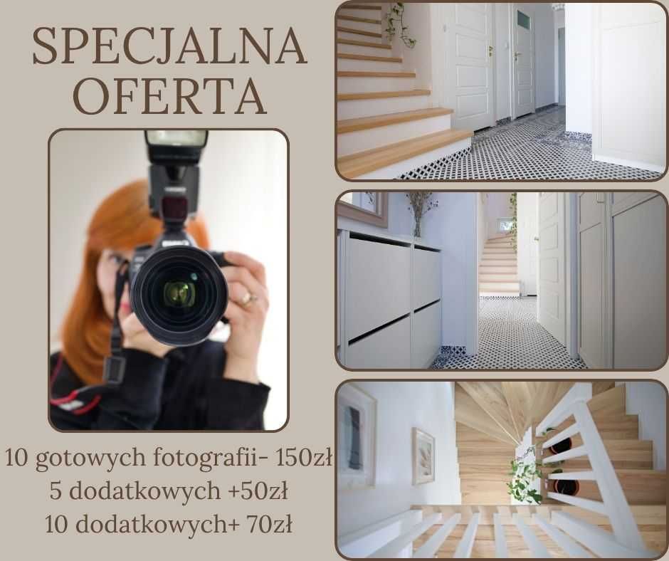 Fotograf Nieruchomości i Wnętrz- PROMOCJA 01.08-31.08.2025