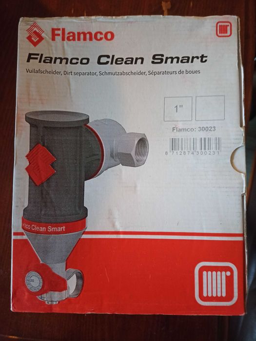 Flamco Clean Smart 1 ,Separator zanieczyszczeń i osadu