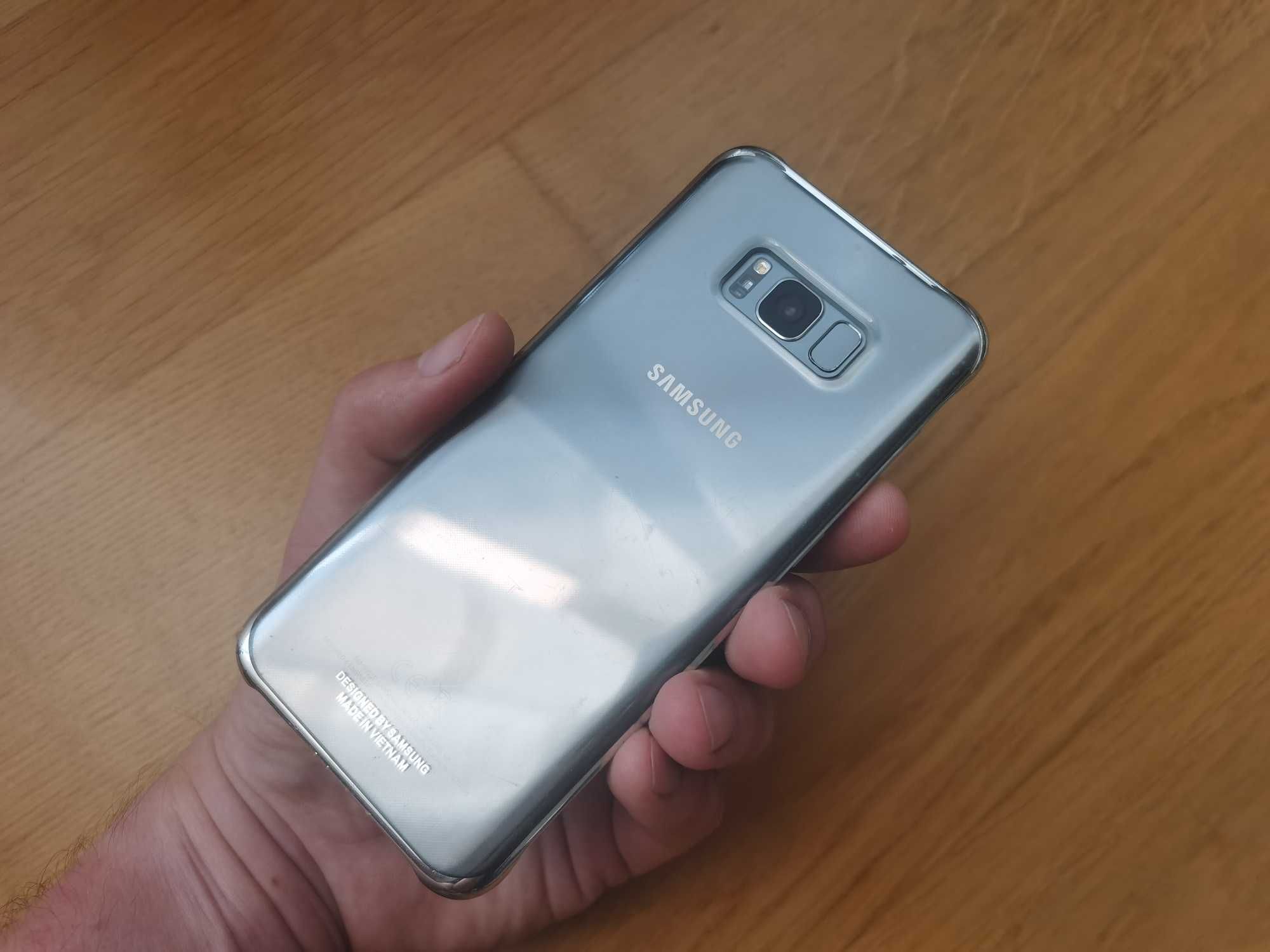 Samsung Galaxy S8+ polski salon, oryginalna ładowarka bezprzewodowa