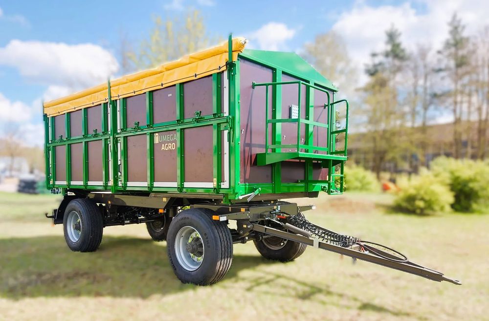 UMEGA Przyczepa rolnicza SPP14W UMEGA AGRO (KMK Agro)  Przyczepa rolnicza SPP14W UMEGA AGRO (KMK Agro)
