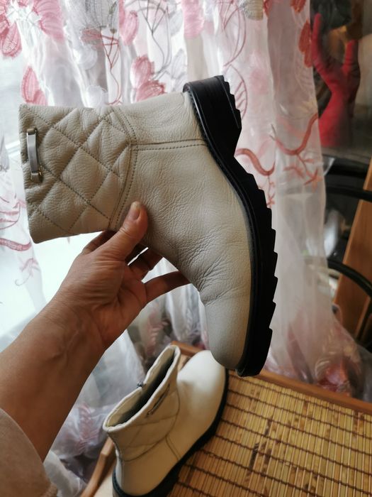 Кожаные полусапоги сапоги сапожки ботинки Marina Rinaldi. Marina sport