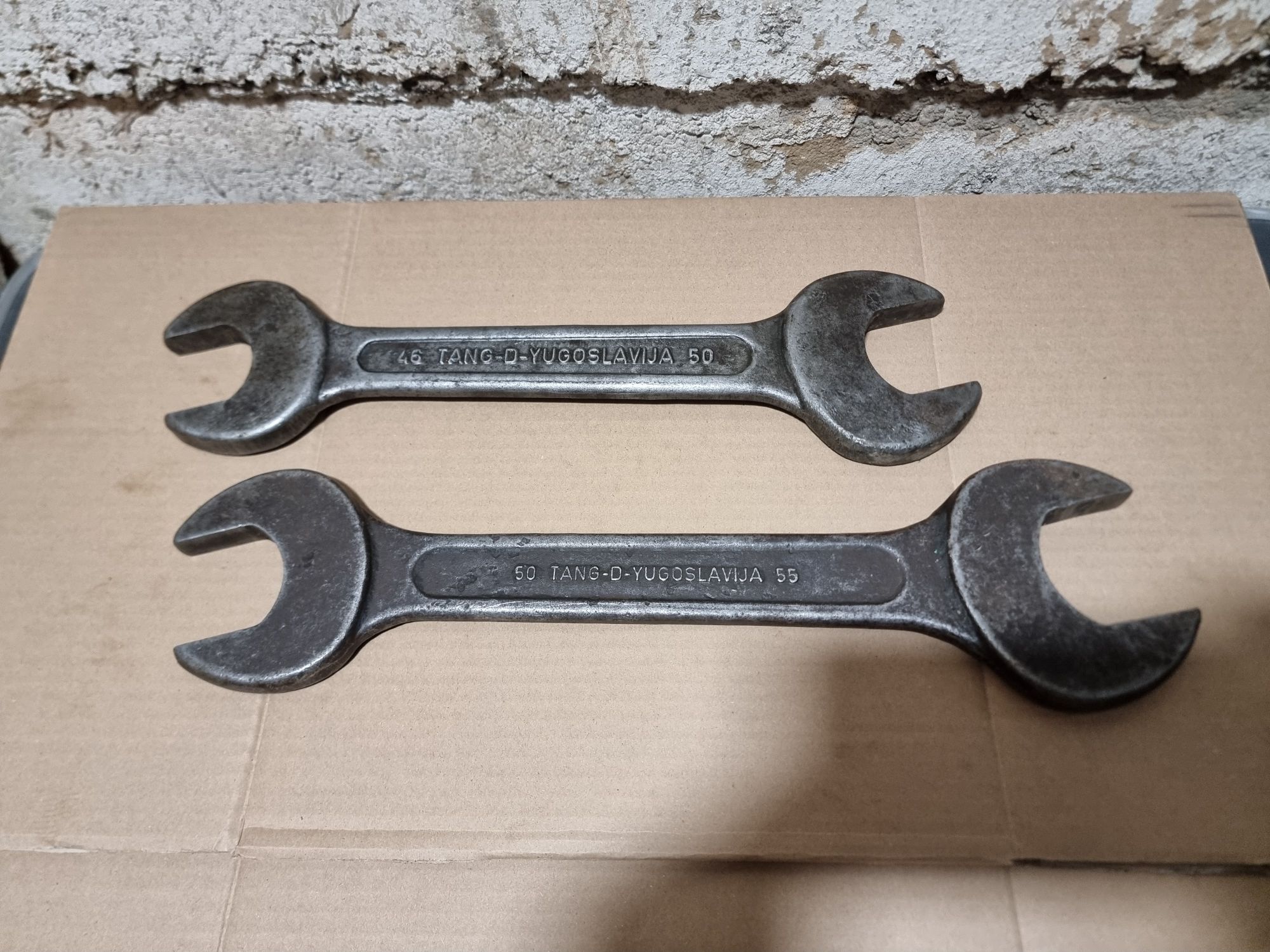 Solidne klucze 46-50 + 50-55 Made in Yugoslavija jakość