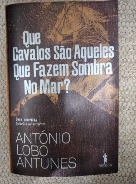 Que Cavalos São Aqueles Que Fazem Sombra No Mar? de António L. Antunes