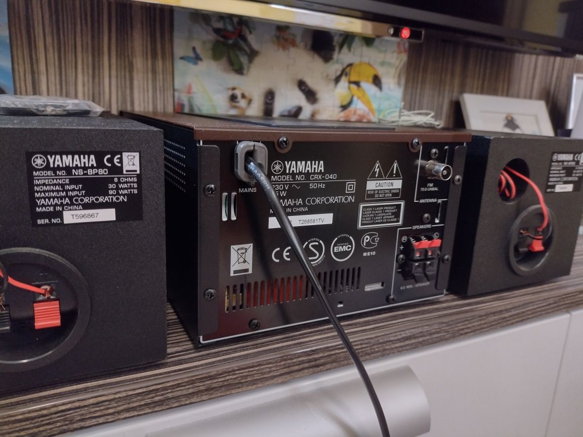 Yamaha CRX-040 radio/usb/CD/iPod Стерео система ресивер музичний центр