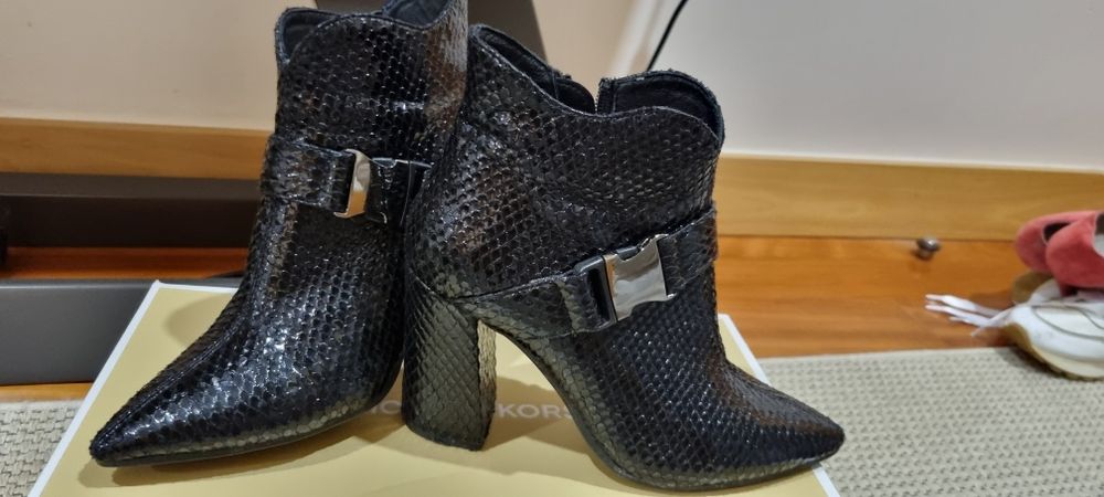 Botins Paulo Brandao pele cobra