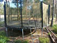 Trampolina ogrodowa 4,5 m