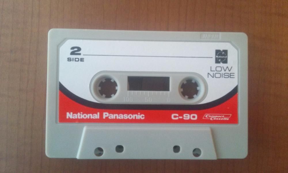 Редчайшая аудиокассета National Panasonic RT-90 NEW!
