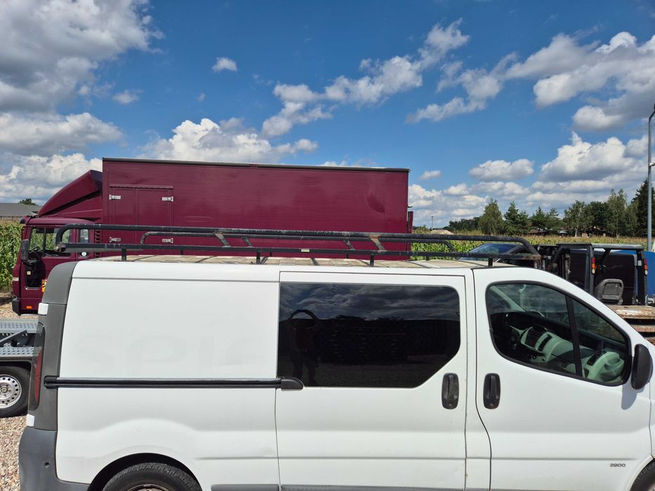 Bagażnik dachowy Long Trafic Vivaro Primastar 2001-