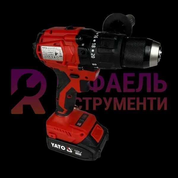 Потужний безщітковий дриль-шуруповерт з ударною функцією 120 Н·м