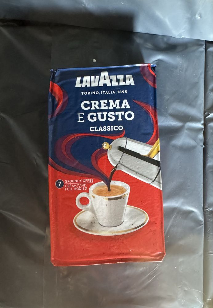 Кава Lavazza crema gusto кофе крема густо