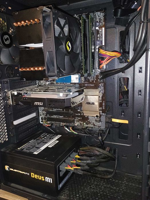Komputer i5 6600K, Z170, 256 SSD, 16GB, GTX 1650, SPC 650W, Fortis 2