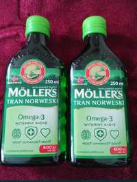 2 x Moller's Tran norweski jabłkowy 250 ml