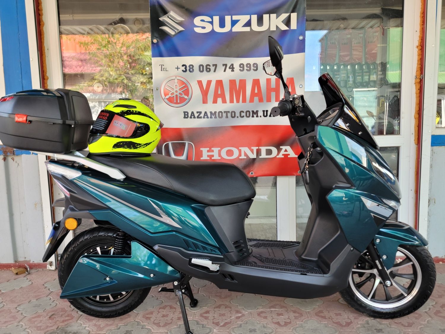 Електроскутер 2.99Квт ! 160км на одному заряді, літій. Шолом в подарок