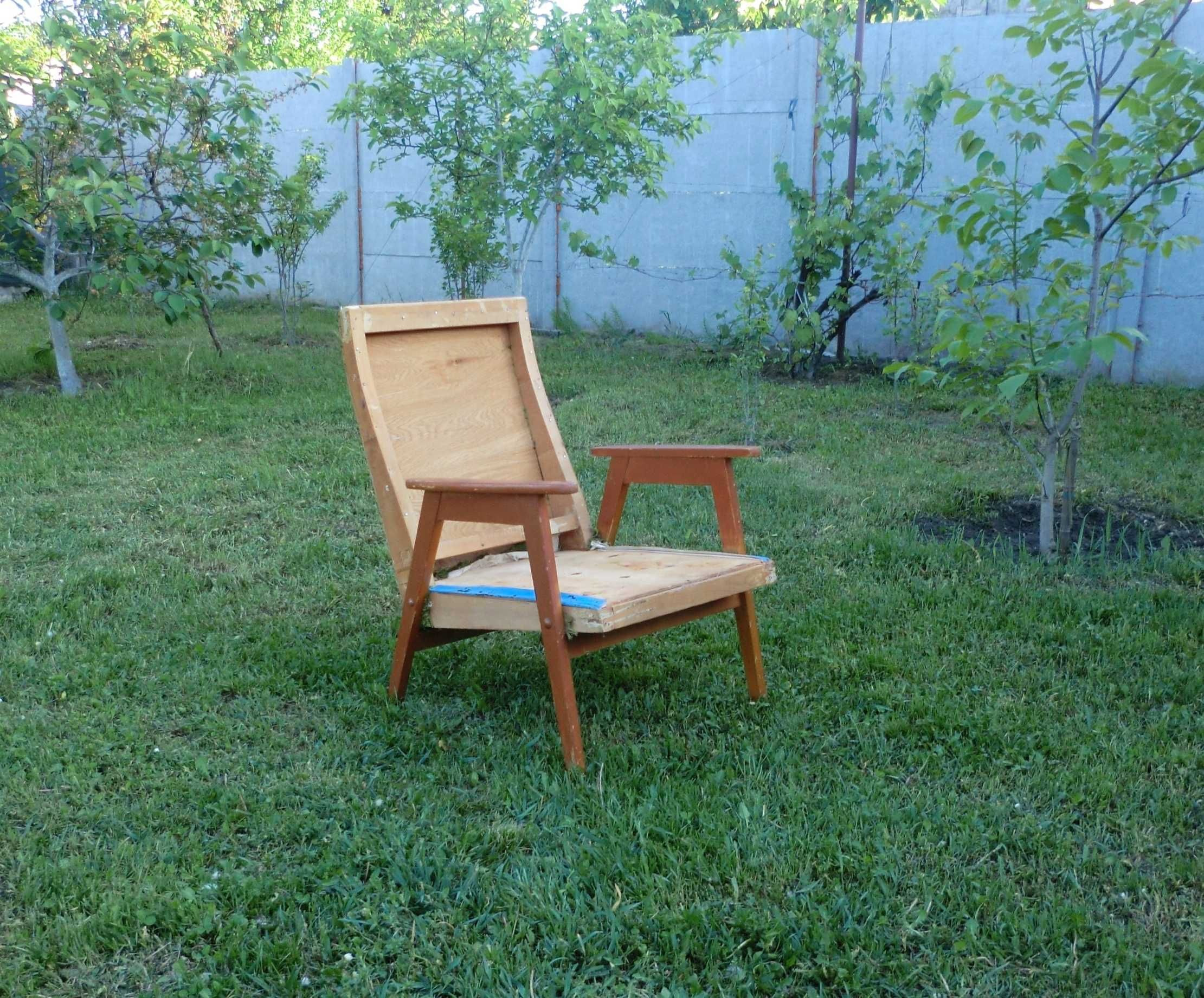 Кресло, кресло ссср, винтаж, мебель ссср, крісло ретро, каркас