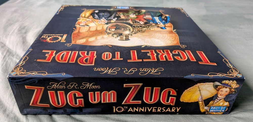 Wsiąść do Pociągu / Ticket to Ride: 10th Anniversary Edition, UNIKAT!