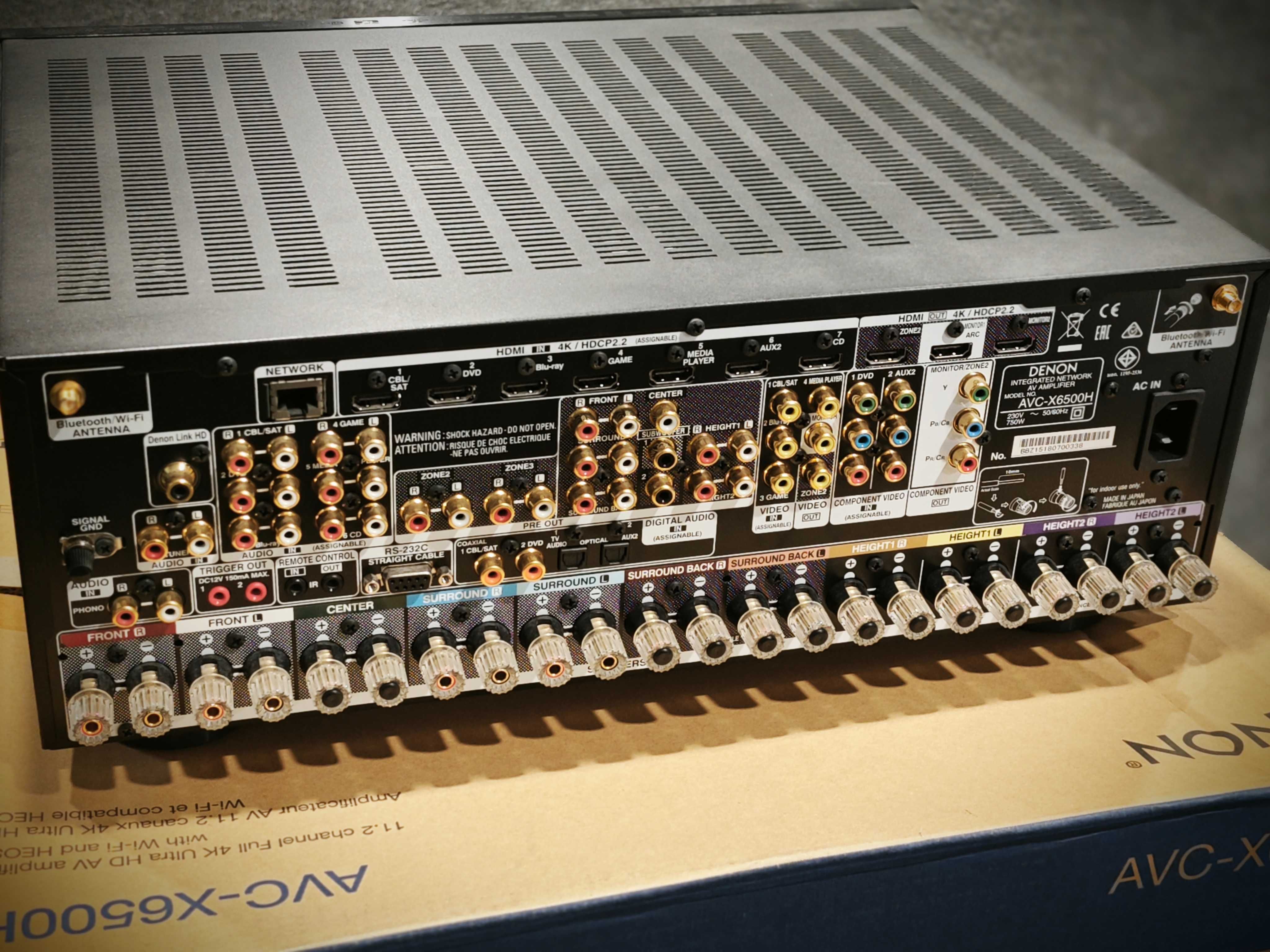 AV-ресивер Denon AVC-X6500H (підсилювач)