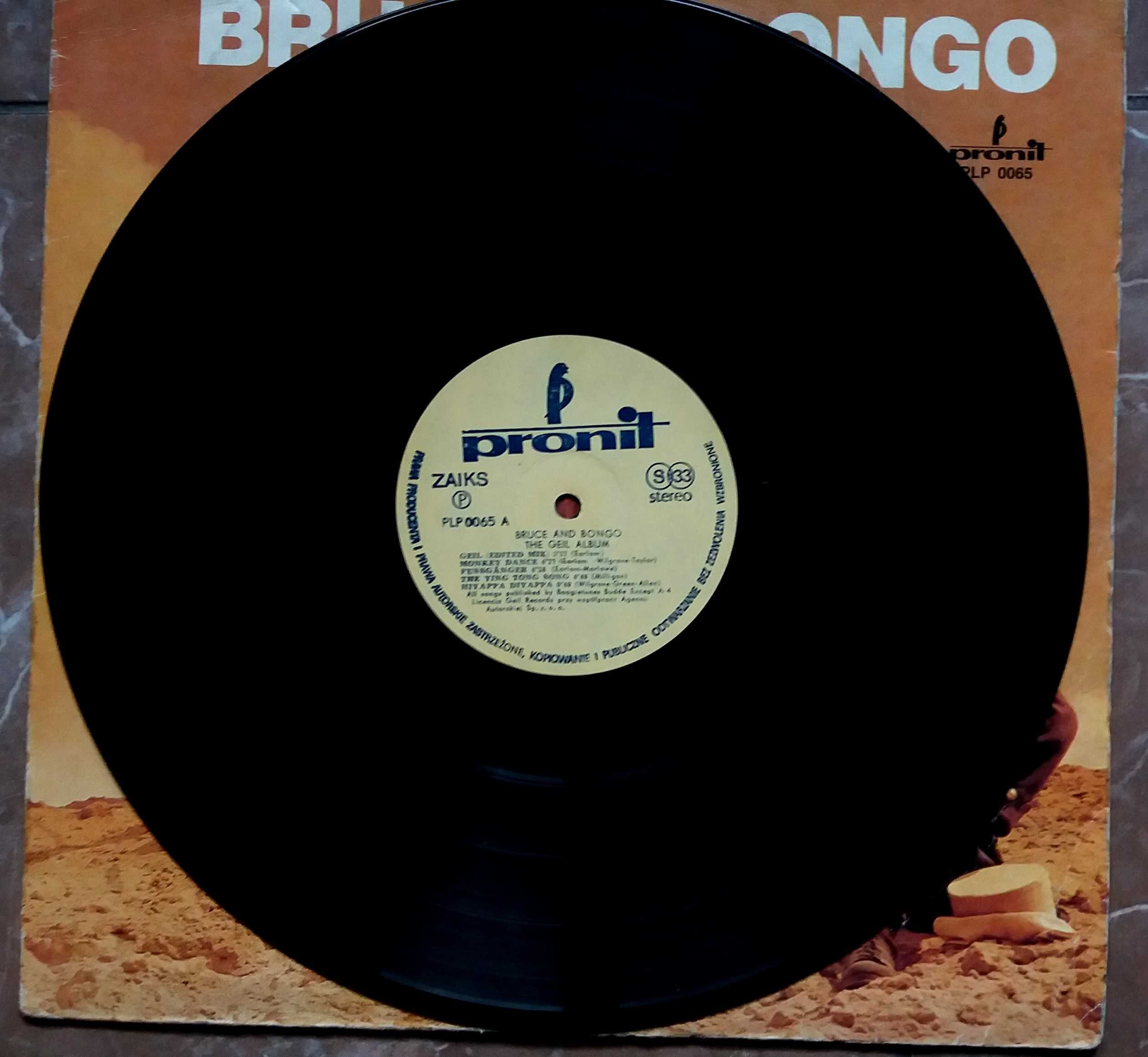 Bruce & Bongo - «The Geil Album» 1986г на виниле