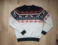 Sweter męski wełna jagnięca, rozm. L
