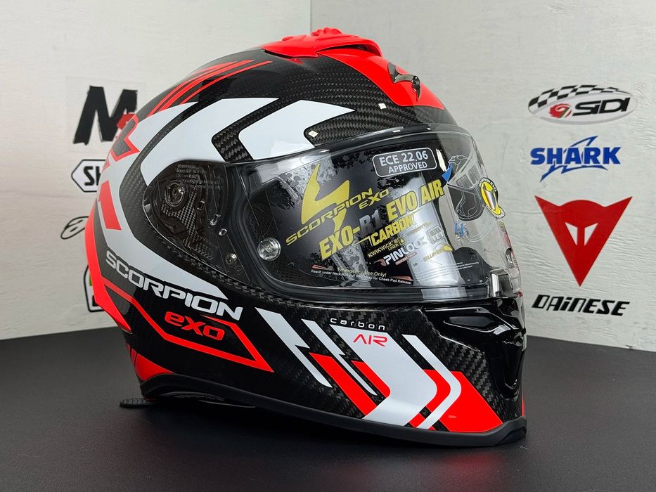 Шлем Scorpion, Ruroc, Shoei, Icon Exo-R1 Carbon Air