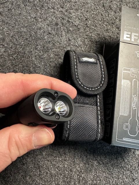latarka walther efa2 300l , red light tactical ipx7 nowa