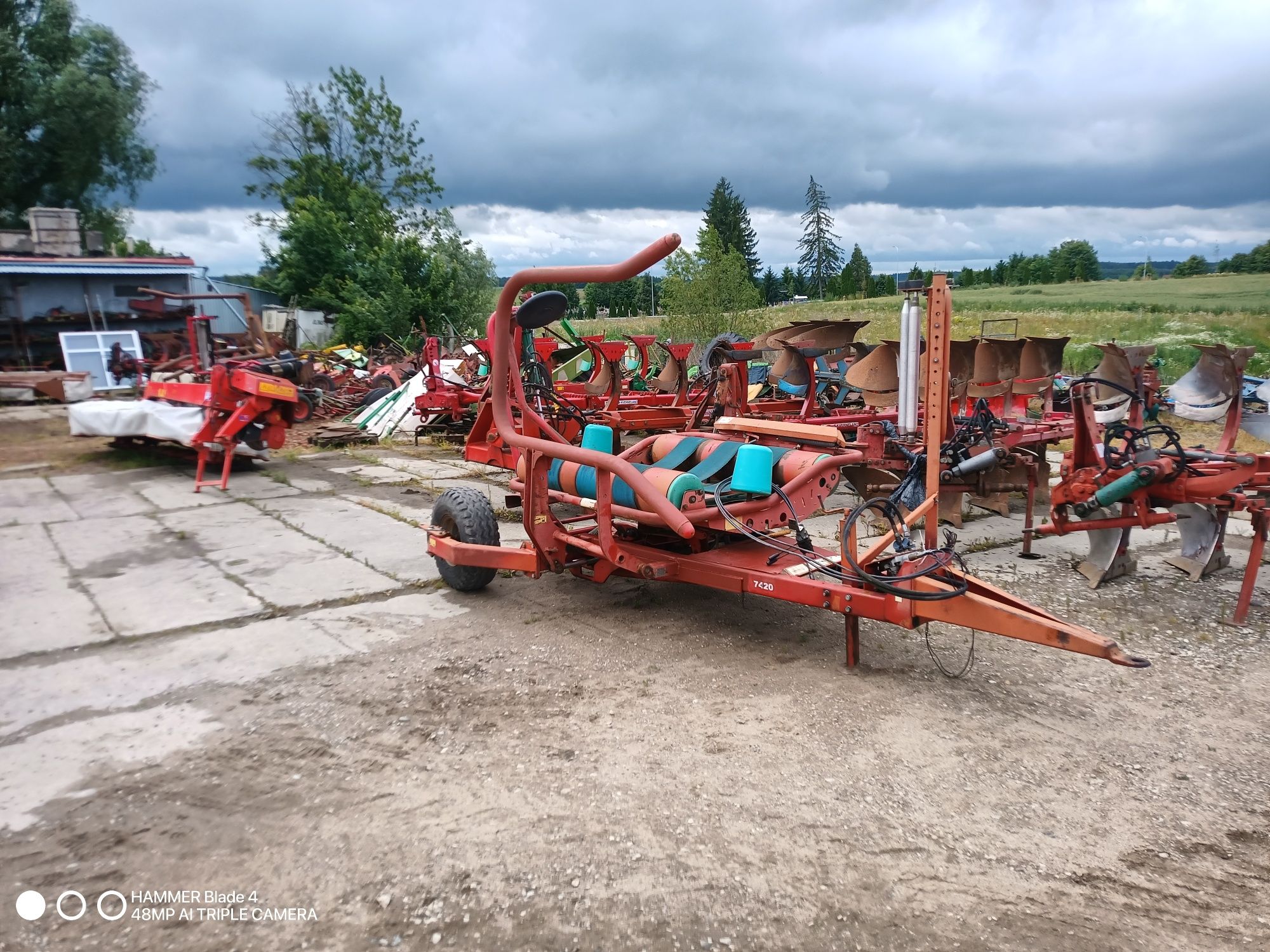 Zgrabiarka pottinger 660 claas
