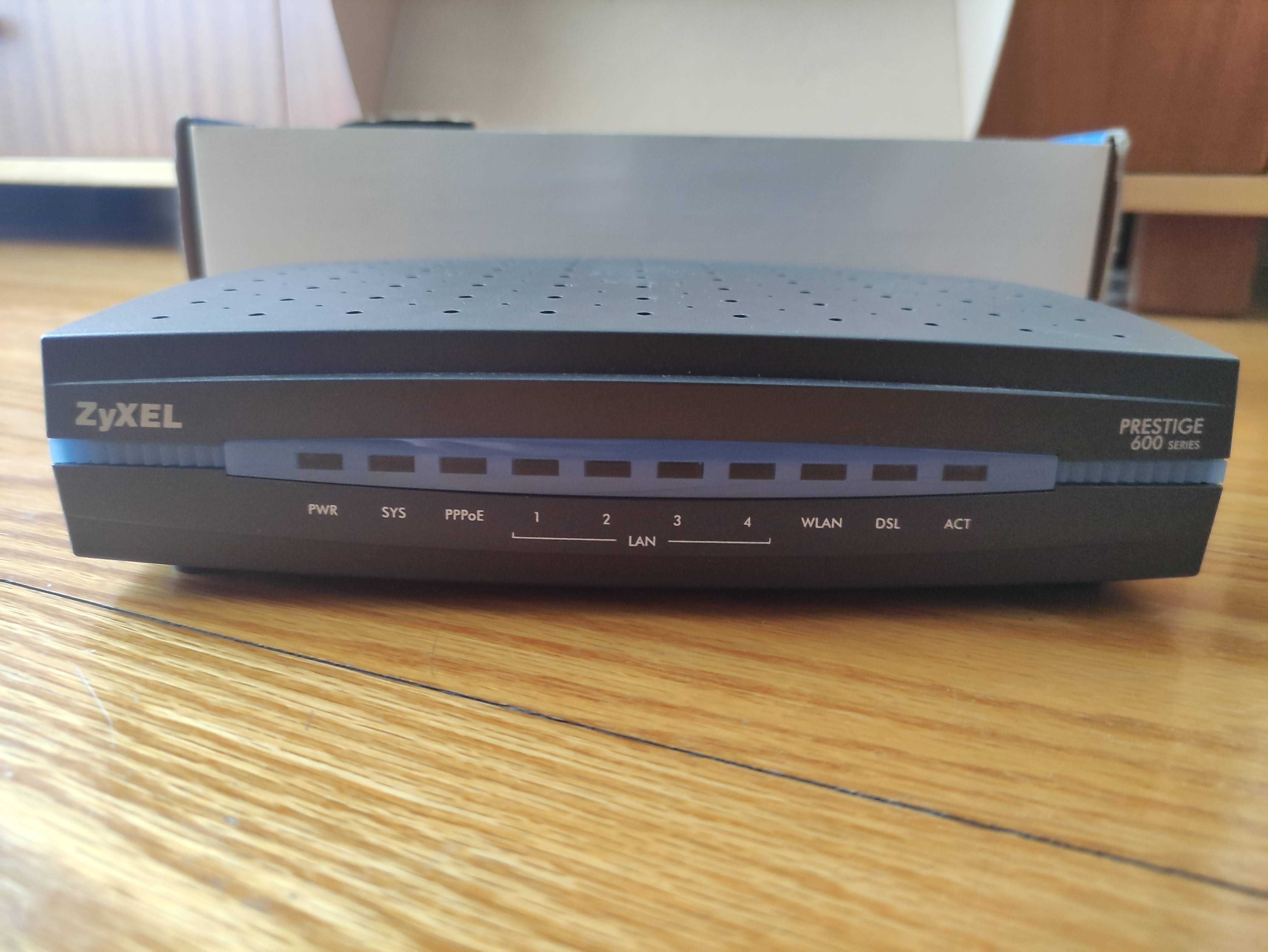 Prestige 650H HW Series – ADSL Router – Usado como Novo