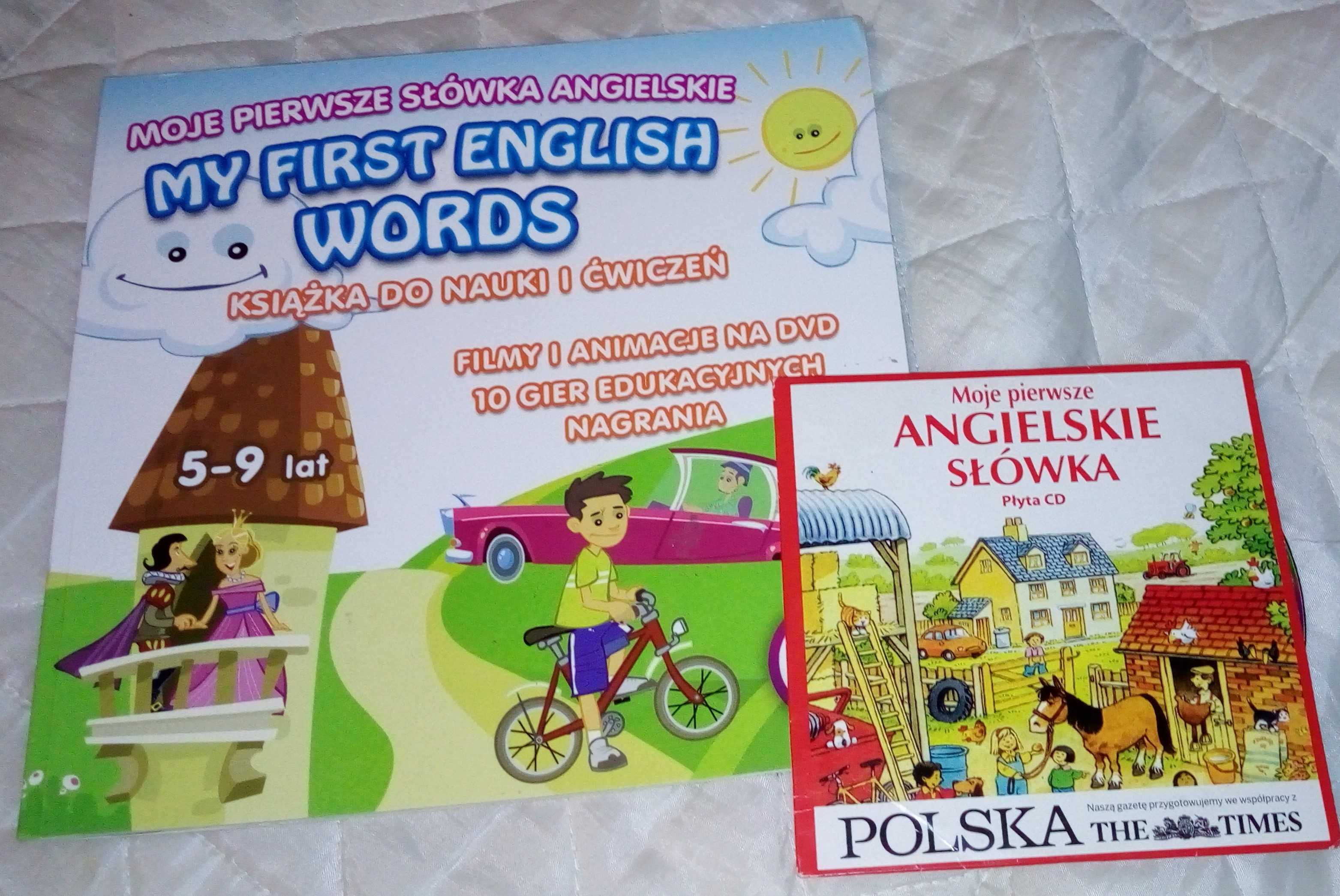 Język angielski dla dzieci 5-9 lat płyta do nauki języka