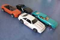Машинки Hot Wheels Mattel металлические Ford Mustang 4 штуки