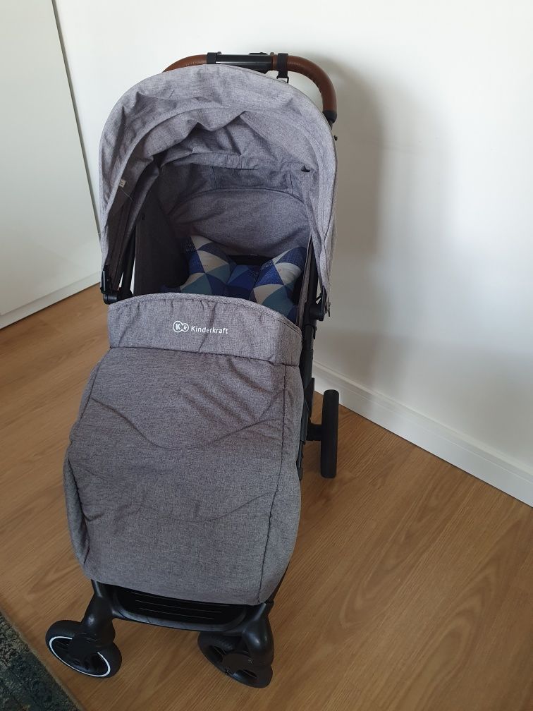 Wózek Spacerowy kinderkraft Grande LX Grey stan bdb