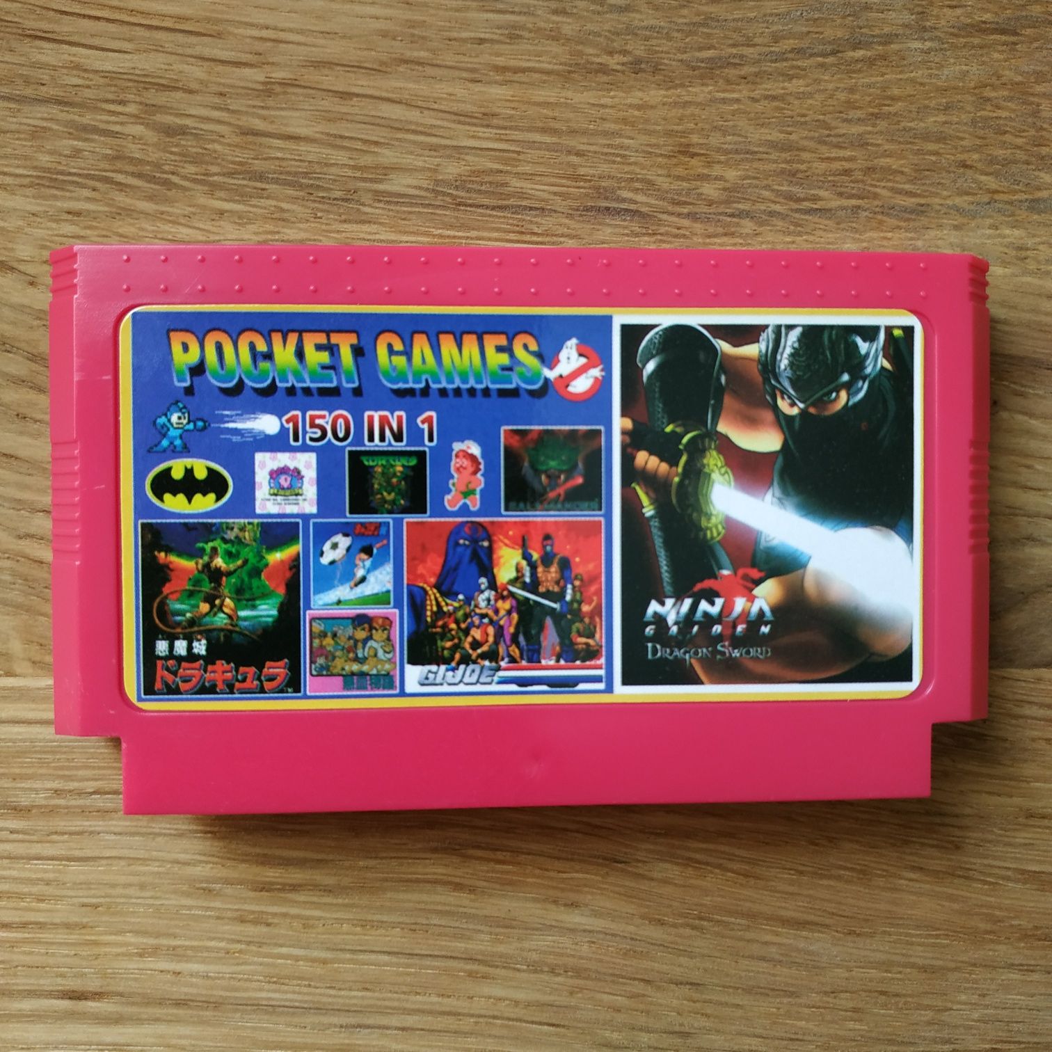 Картридж 150 в 1 багатоігровка для Dendy/Famicom Pocket Games 150 in 1