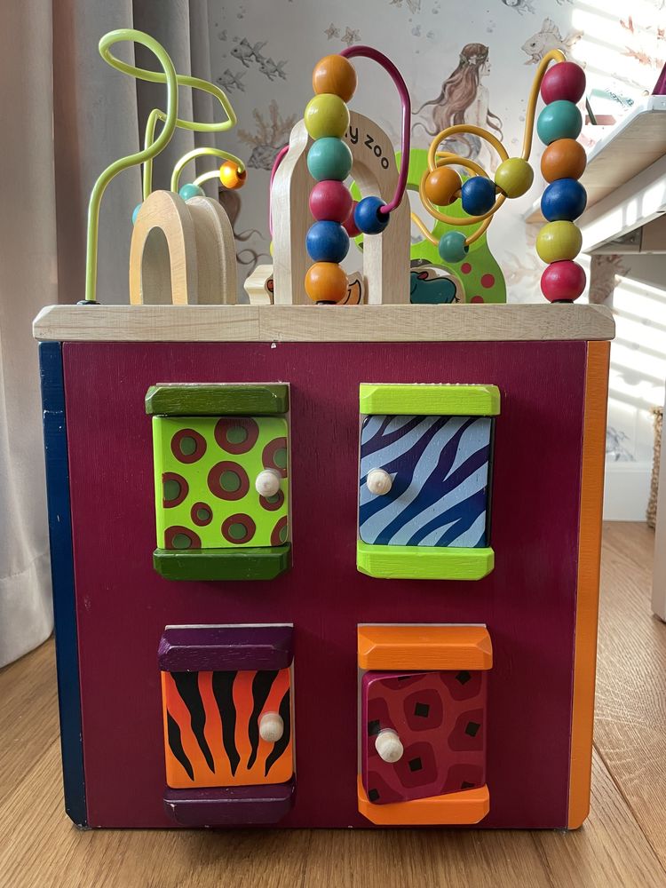 Kostka edukacyjna B.Toys Zany Zoo