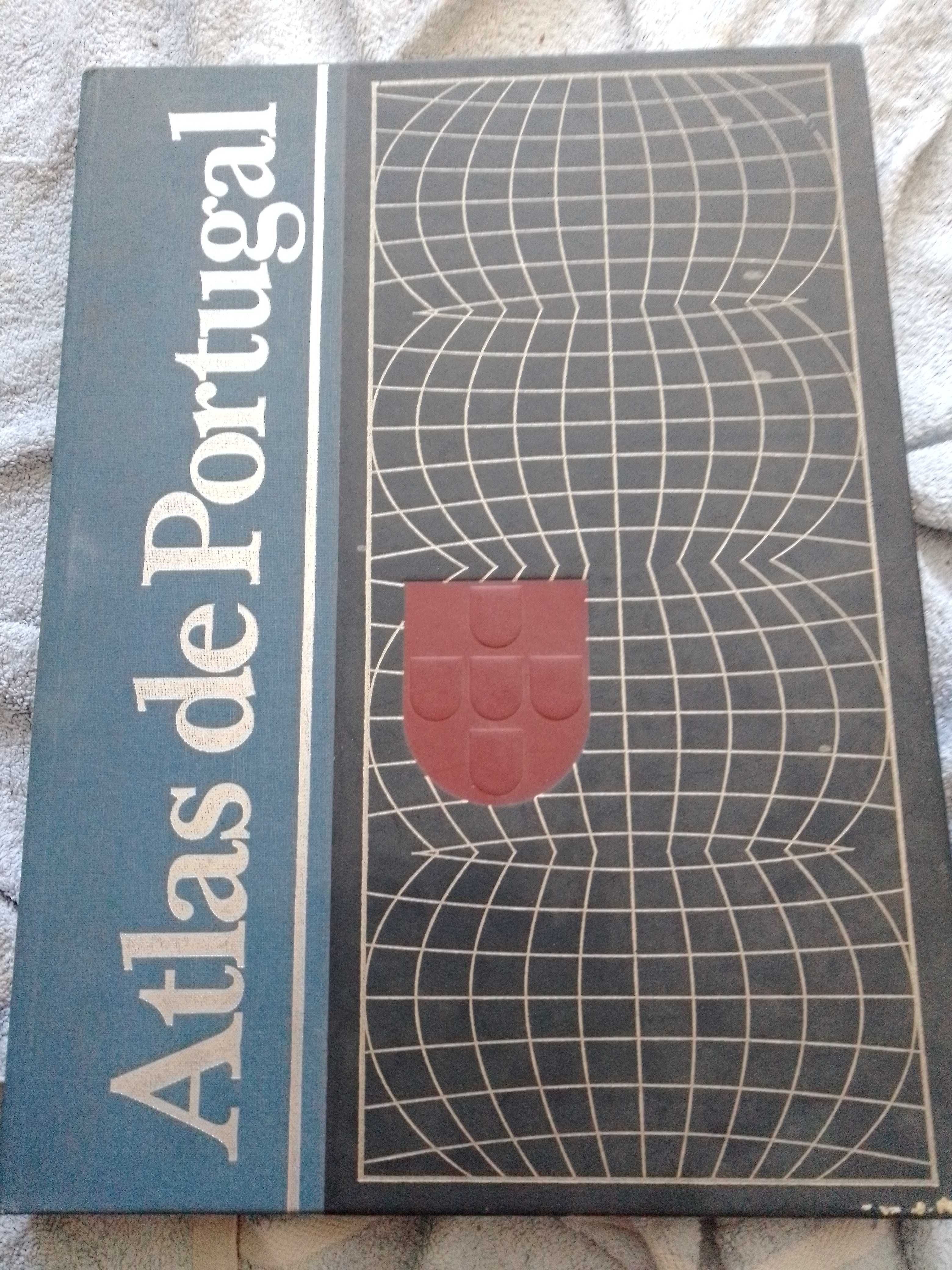 Livro Atlas de Portugal 1988