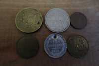 Монеты и жетоны разных стран