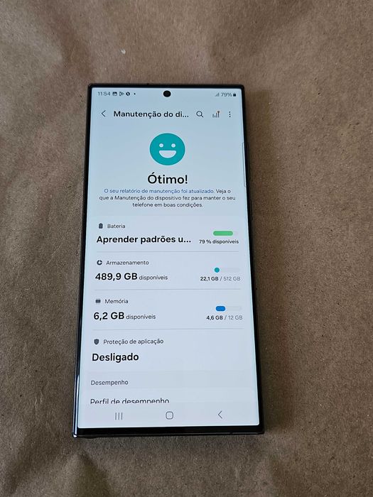 Samsung S23 Ultra 512GB. Muito bom. Tudo de origem.  Ecrã sem riscos