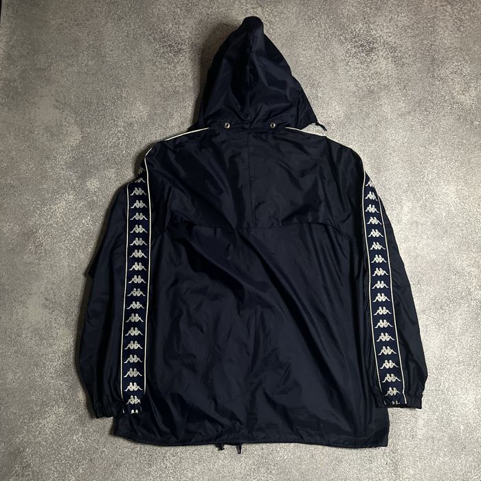 Вінтажна куртка KAPPA на лампасах  вітровка каппа дождьовик нейлоновий