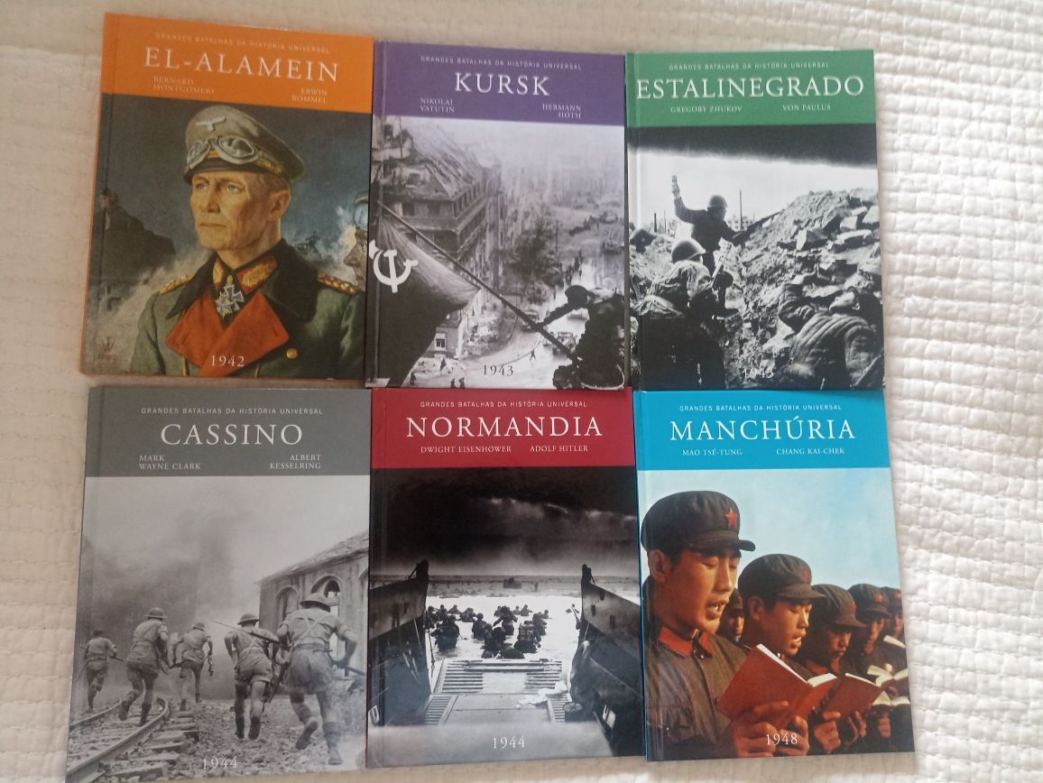 Coleção: Grandes Batalhas da História Universal"
33 volumes
