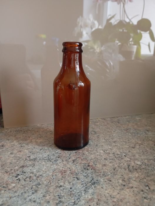 Stara butelka z huty Jarosławiec Antyk lata 70