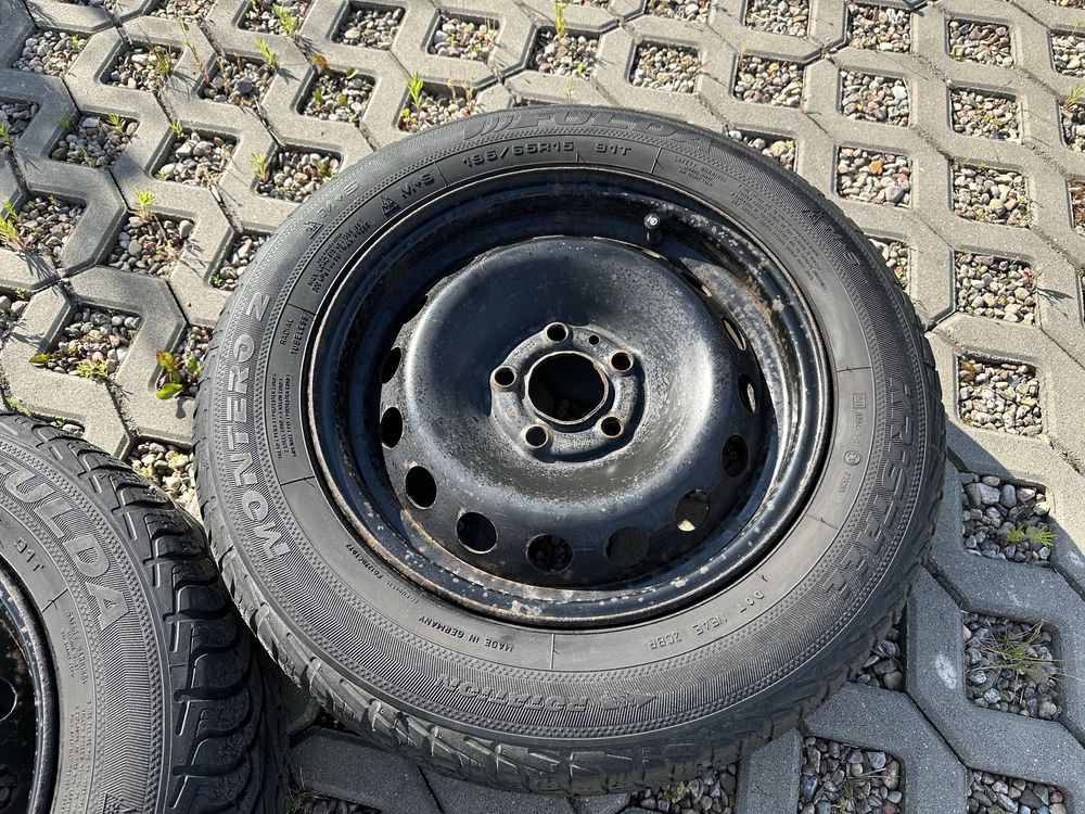 Koła do VOLVO S60 I  Felgi + opony zimowe Fulda MONTERO 2, 195/65 R15