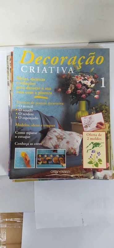 Coleção decoração criativa Orbi Fabri 20 revistas