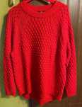 Sweter czerwony H&M