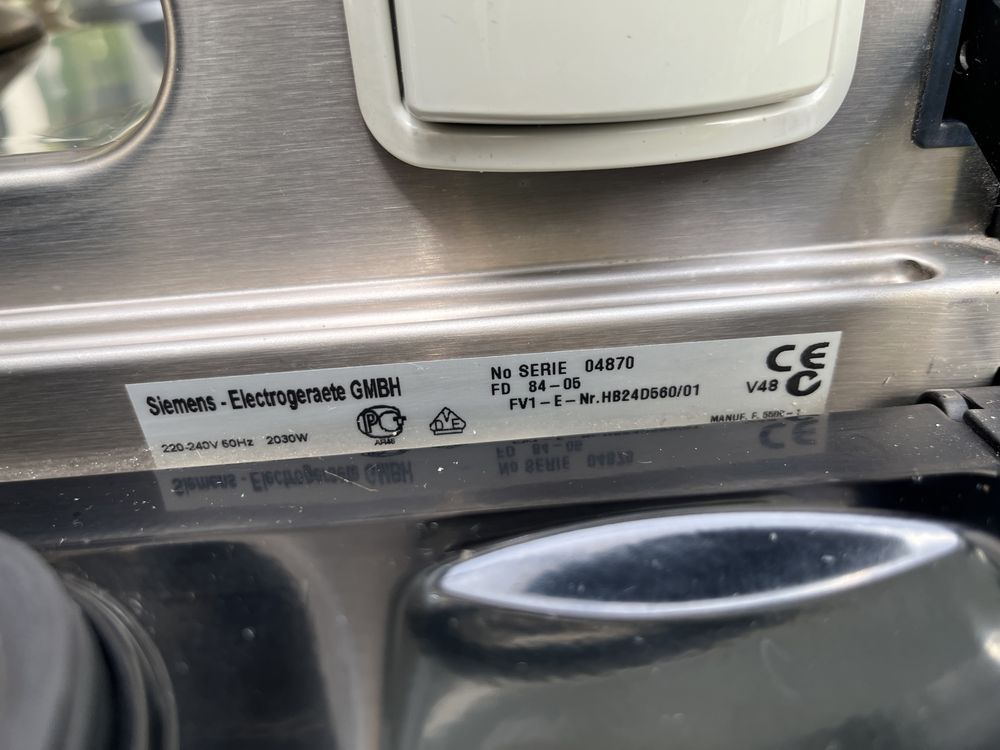 Piekarnik parowy Siemens