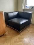 Fotel vintage czarny