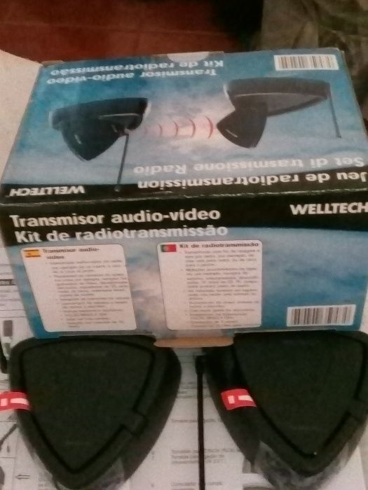 Pela melhor oferta Kit Welltech Wireless Audio /Video+IR 2.4 Ghz